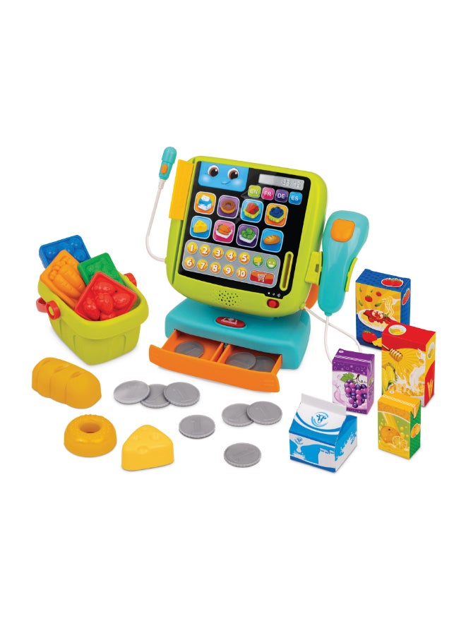 WinFun Count & Play Cash Register Store Playset (25 Pieces) - Image 2